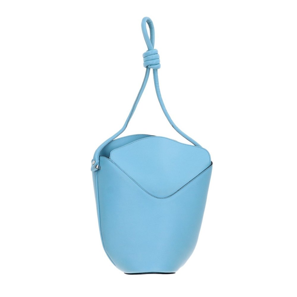 LOEWE Flamenco Cocoon Bag Handbag Light Blue Women's - Picture 3 of 10